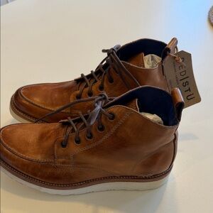 BED|STU Men's Tan Leather Chukka Boots Sz 8. NWOB. Tub3
